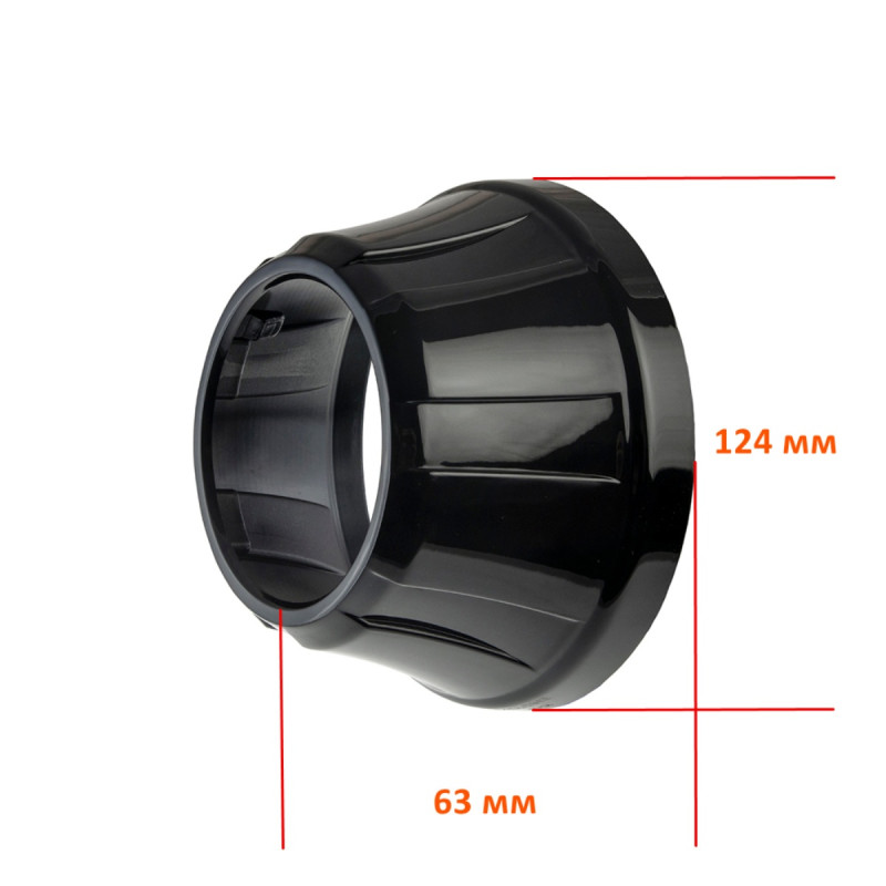 Маска S-55Black (2.5", 3.0")