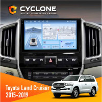 Штатна магнітола Toyota Land Cruiser (200) 2015-2019 Cyclone C9-012 4x64, DSP, 4G