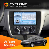 Штатна магнітола Volkswagen Passat 1996-2005 Cyclone C9-012 4x64, DSP, 4G