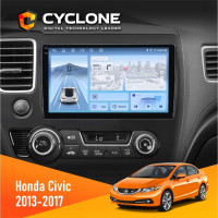 Штатна магнітола Honda Civic 2013-2017 Cyclone C10-012 4x64, DSP, 4G
