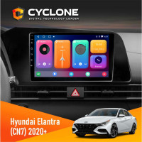 Штатна магнітола Hyundai Elantra 2021+ Cyclone C9-001 2x32 CPL