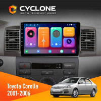 Штатна магнітола Toyota Corolla 2001-2006 Cyclone C9-001 2x32 CPL