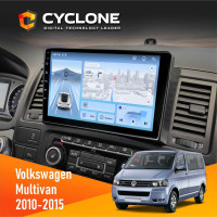 Штатна магнітола Volkswagen Multivan 2010-2015 Cyclone C9-012 4x64, DSP, 4G
