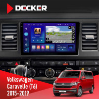 Штатна магнітола Volkswagen Caravelle 2015-2019 Decker D10-009 4x64, DSP, 4G, 2k