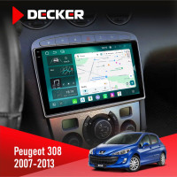 Штатна магнітола Peugeot 308 2007-2013 Black Cyclone C9-013 4x64 DSP 4G