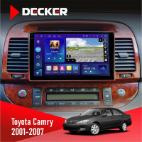 Штатна магнітола Toyota Camry 30 2001-2007 Decker D9-009 4x64, DSP, 4G, 2k