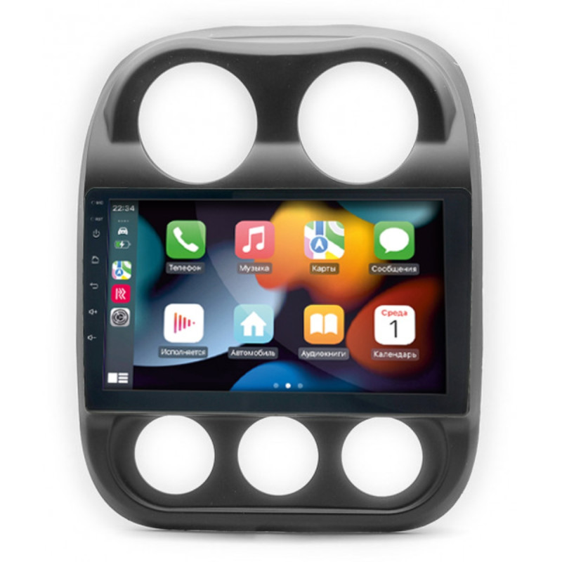 Штатна магнітола Jeep Compass, Patriot 2011-2016 Decker D10-006 4x64, 4G