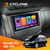 Штатна магнітола Mercedes-Benz Vito (W639), Viano (W639) 2006-2014 Cyclone C9-001 2x32 CPL