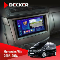 Штатна магнітола Mercedes-Benz Vito, Viano (W639) 2006-2014 Decker D9-009 4x64, DSP, 4G, 2k