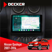 Штатна магнітола Nissan Qashqai 2007-2014 Cyclone C9-013 4x64 DSP 4G
