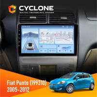 Штатна магнітола Fiat Punto, Linea 2005-2014 Cyclone C9-012 4x64, DSP, 4G