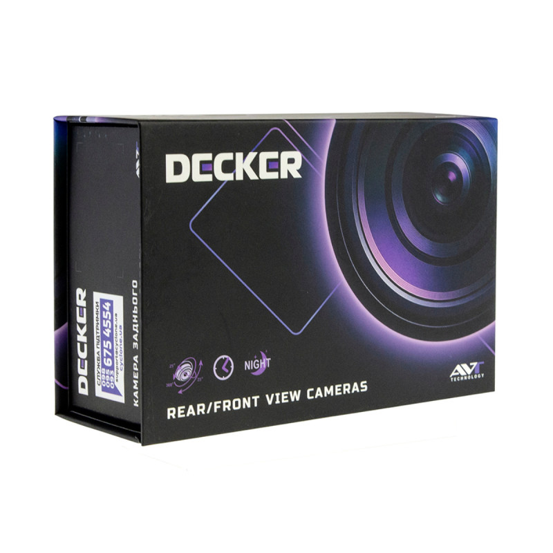 Універсальна камера Decker DMX-01 AHD 5-32V