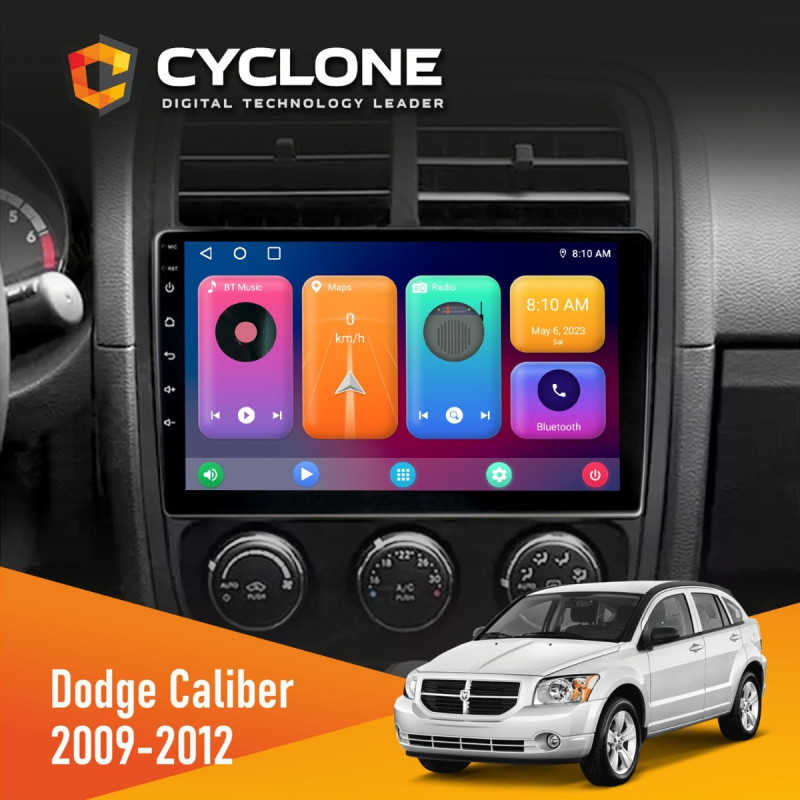 Штатна магнітола Dodge Caliber 2009-2012 Cyclone C9-001 2x32 CPL