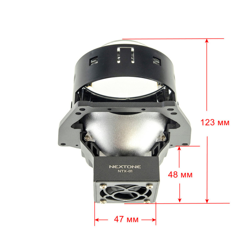 Світлодіодна лінза Nextone Bi-Led NTX-01 3.0"