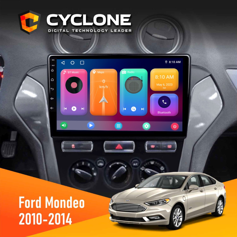 Штатна магнітола Ford Mondeo 2010-2014 Cyclone C10-001 2x32 CPL