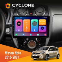 Штатна магнітола Nissan Note 2012-2021 Cyclone C10-001 2x32 CPL