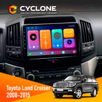 Штатна магнітола Toyota Land Cruiser (200) 2008-2015 Cyclone C10-001 2x32 CPL
