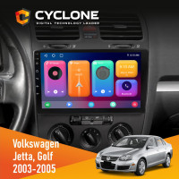Штатна магнітола Volkswagen Golf 2003-2008 Cyclone C10-001 2x32 CPL