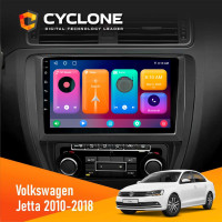 Штатна магнітола Volkswagen Jetta 2010-2018 Cyclone C10-001 2x32 CPL