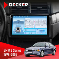 Штатна магнітола BMW 3 Series (E46) 1998-2005 Decker D9-010 6x128, DSP, 4G, 2K