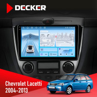Штатна магнітола Chevrolet Lacetti 2004-2013 Climate Decker D9-010 6x128, DSP, 4G, 2K