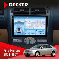 Штатна магнітола Ford Mondeo 2000-2007 Climate Decker D9-010 6x128, DSP, 4G, 2K