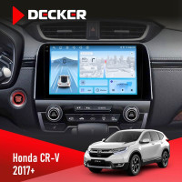 Штатна магнітола Honda CR-V 2017+ Decker D9-010 6x128, DSP, 4G, 2K