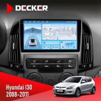 Штатна магнітола Hyundai i30 (FD) 2008-2011 Decker D9-010 6x128, DSP, 4G, 2K