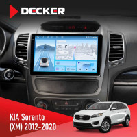 Штатна магнітола KIA Sorento 2012-2020 Decker D9-010 6x128, DSP, 4G, 2K
