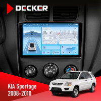 Штатна магнітола KIA Sportage 2008-2010 Decker D9-010 6x128, DSP, 4G, 2K
