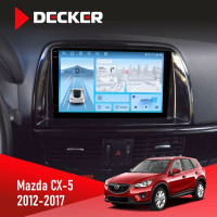 Штатна магнітола Mazda CX-5 2012-2017 Decker D9-010 6x128, DSP, 4G, 2K