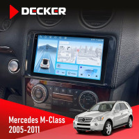 Штатна магнітола Mercedes-Benz ML-Class (W164) 2005-2011 AMP Decker D9-010 6x128, DSP, 4G, 2K