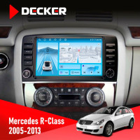 Штатна магнітола Mercedes-Benz R-Class (W251) 2005-2013 Decker D9-010 6x128, DSP, 4G, 2K