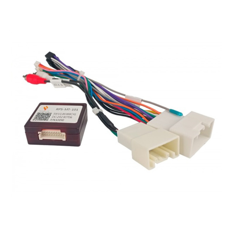 Штатна магнітола Mitsubishi Pajero 2007-2021 AMP Rockford Decker D9-007 4x64 DSP 360 4G