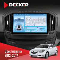 Штатна магнітола Opel Insignia 2013-2017 Decker D9-010 6x128, DSP, 4G, 2K