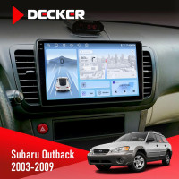 Штатна магнітола Subaru Outback 2003-2009 Decker D9-010 6x128, DSP, 4G, 2K