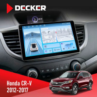 Штатна магнітола Honda CR-V 2012-2017 Decker D10-010 6x128, DSP, 4G, 2K