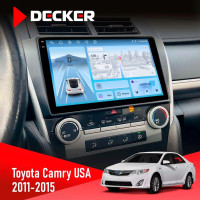 Штатна магнітола Toyota Camry 2011-2015 USA Decker D10-010 6x128, DSP, 4G, 2K