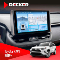 Штатна магнітола Toyota RAV4 2019+ Decker D10-010 6x128, DSP, 4G, 2K