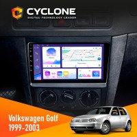 Штатна магнітола Volkswagen Golf 1998-2005 Cyclone C9-011 4x64, DSP