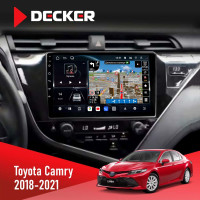 Штатна магнітола Toyota Corolla (E170) 2017-2019 Decker D10-011 4x64, DSP, 4G, 360