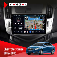 Штатна магнітола Chevrolet Cruze 2012-2016 Decker D9-011 4x64, DSP, 4G, 360
