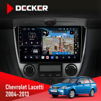 Штатна магнітола Chevrolet Lacetti 2004-2013 Climate Decker D9-011 4x64, DSP, 4G, 360