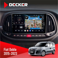 Штатна магнітола Fiat Bravo (198) 2007-2016 Decker D9-011 4x64, DSP, 4G, 360