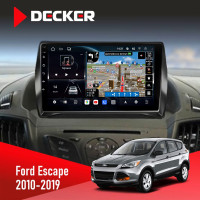 Штатна магнітола Ford Edge 2015+ Decker D9-011 4x64, DSP, 4G, 360