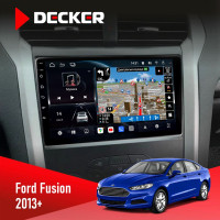 Штатна магнітола Ford Focus 2011-2019 Complete set Decker D9-011 4x64, DSP, 4G, 360