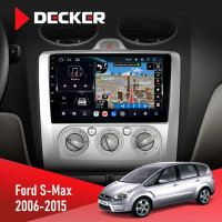 Штатна магнітола Ford Mondeo 2000-2007 Climate Decker D9-011 4x64, DSP, 4G, 360