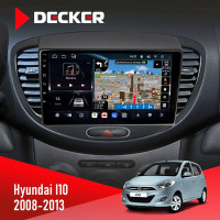 Штатна магнітола Hyundai H-1 2015-2021 Decker D9-011 4x64, DSP, 4G, 360