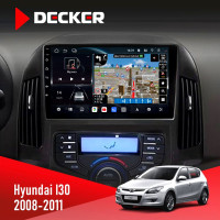 Штатна магнітола Hyundai i30 (FD) 2008-2011 Decker D9-011 4x64, DSP, 4G, 360