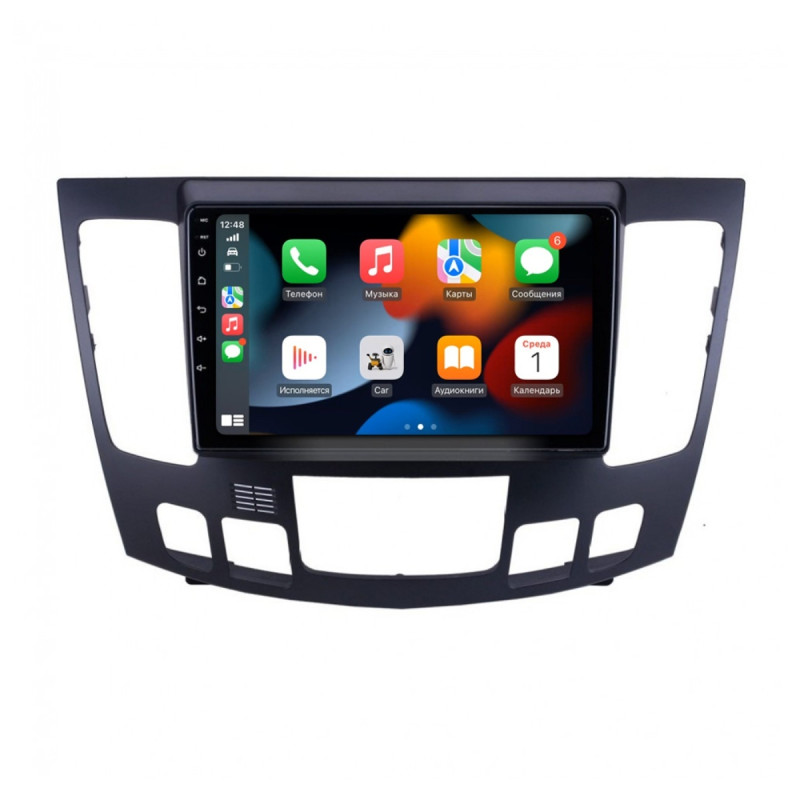 Штатна магнітола Hyundai Sonata 2008-2010 Climate Decker D9-008 8x128 DSP 4G